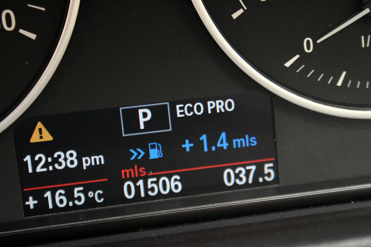 BMW 316d detail