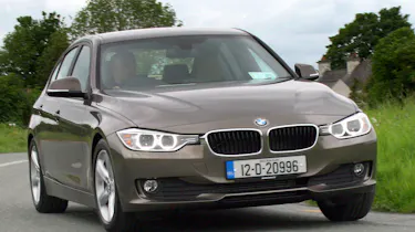 BMW 316d front cornering