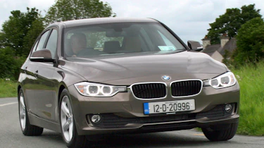 BMW 316d front cornering