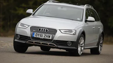 Audi A4 allroad front cornering