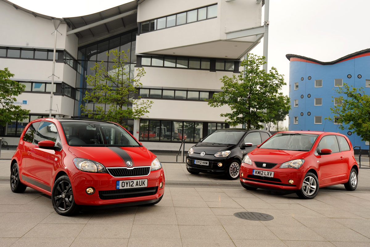 Skoda Citigo vs SEAT Mii vs VW up!