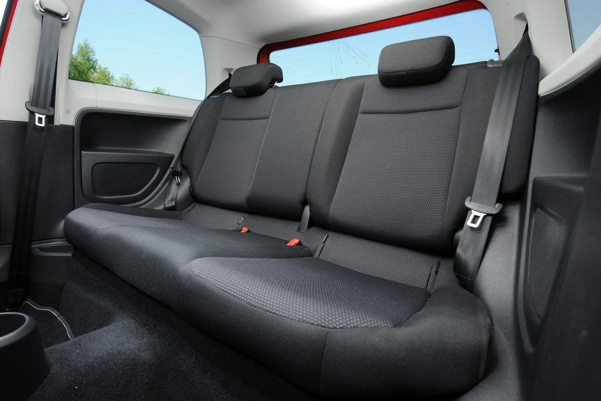 Skoda Citigo 1.0 rear seats