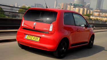 Skoda Citigo 1.0 rear tracking