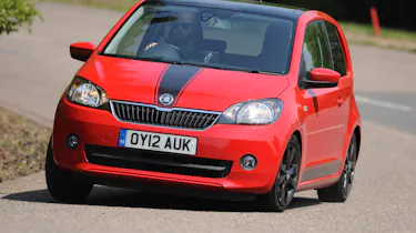 Skoda Citigo 1.0 front cornering