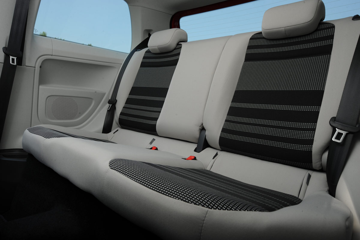 SEAT Mii SE 1.0 rear seats