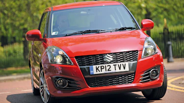 Suzuki Swift Sport front cornering