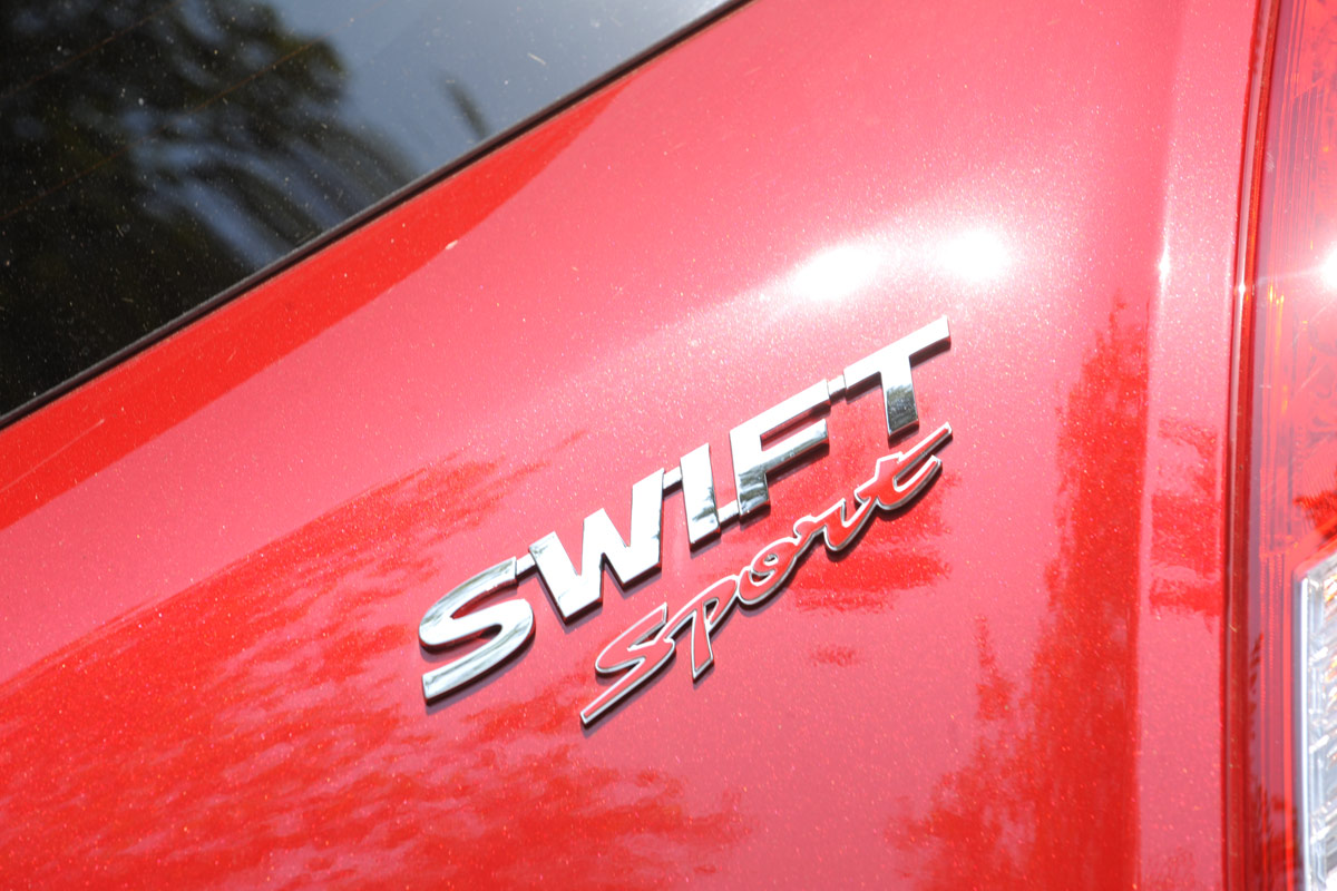 Suzuki Swift Sport badge