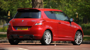 Suzuki Swift Sport rear cornering