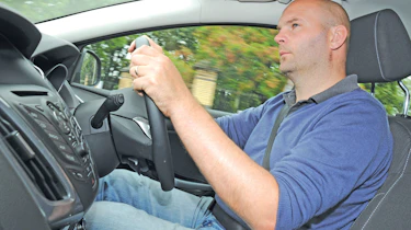 Ford Focus driving