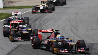 Jean-Eric Vergne and Daniel Ricciardo