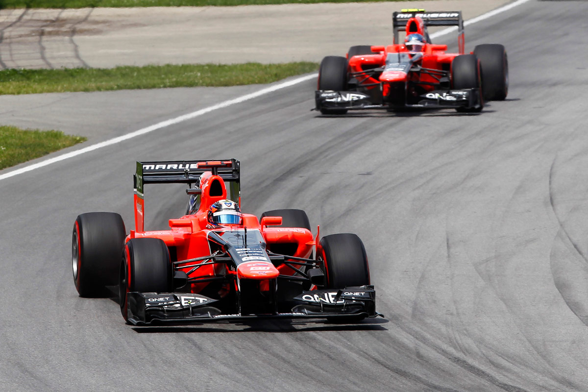 Timo Glock and Charles Pic