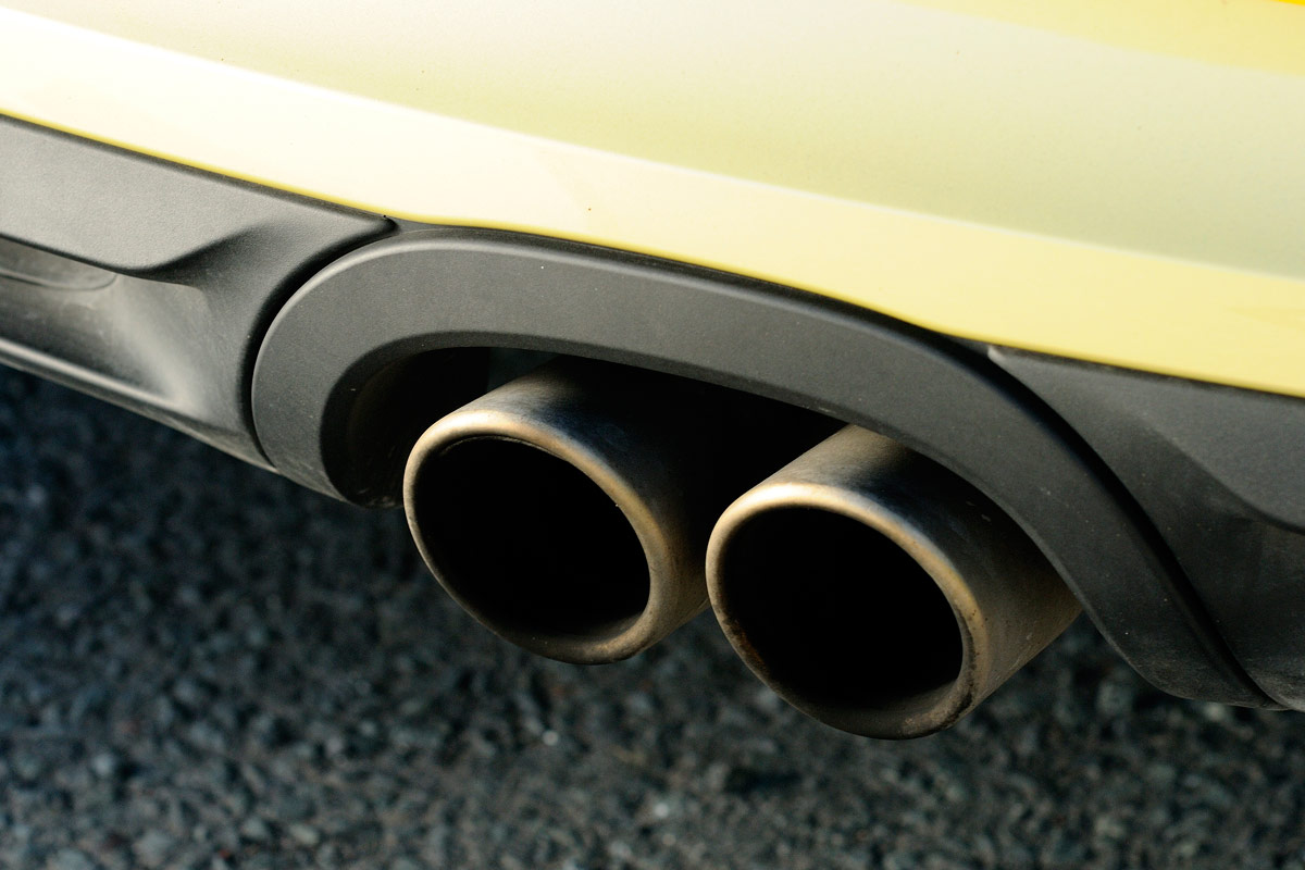 Porsche Boxster S exhausts
