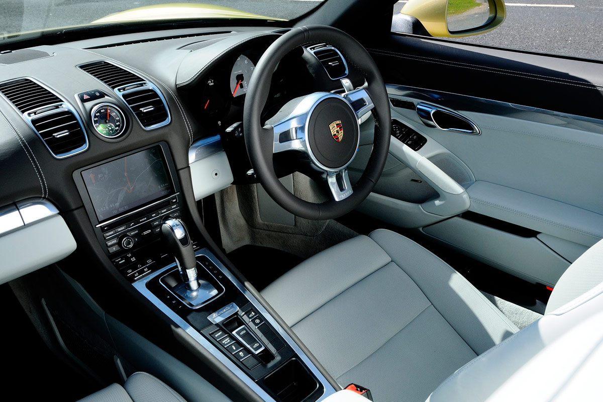 Porsche Boxster S interior