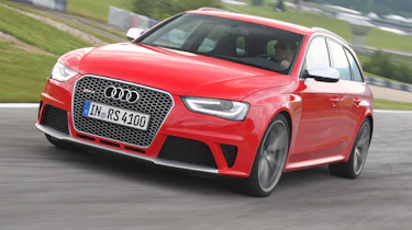 Audi RS4 Avant front tracking