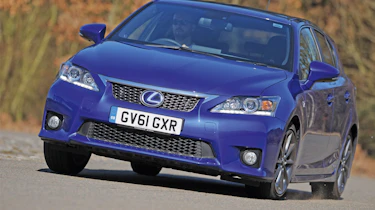 Lexus CT 200h front cornering