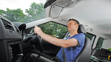 Skoda Yeti driving