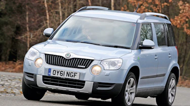 Skoda Yeti front cornering