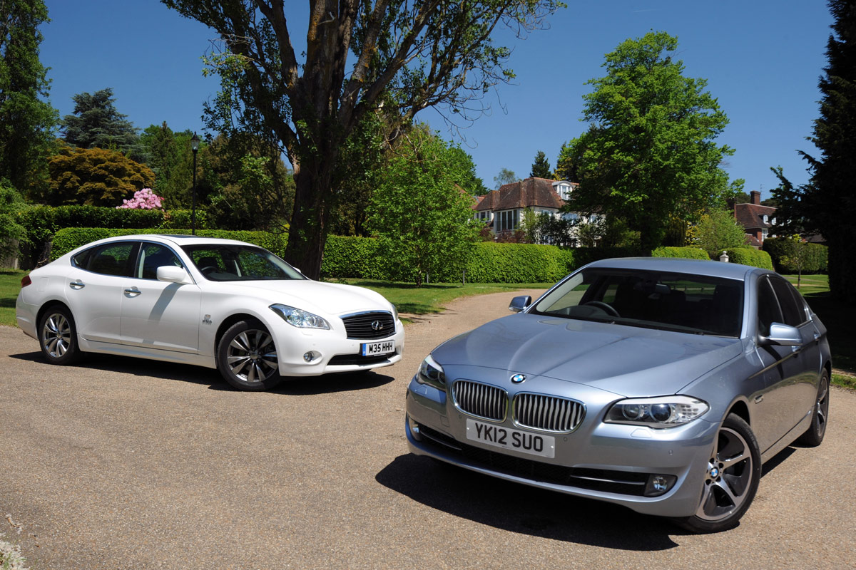BMW ActiveHybrid 5 vs Infiniti M35h