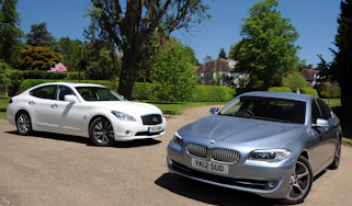 BMW ActiveHybrid 5 vs Infiniti M35h