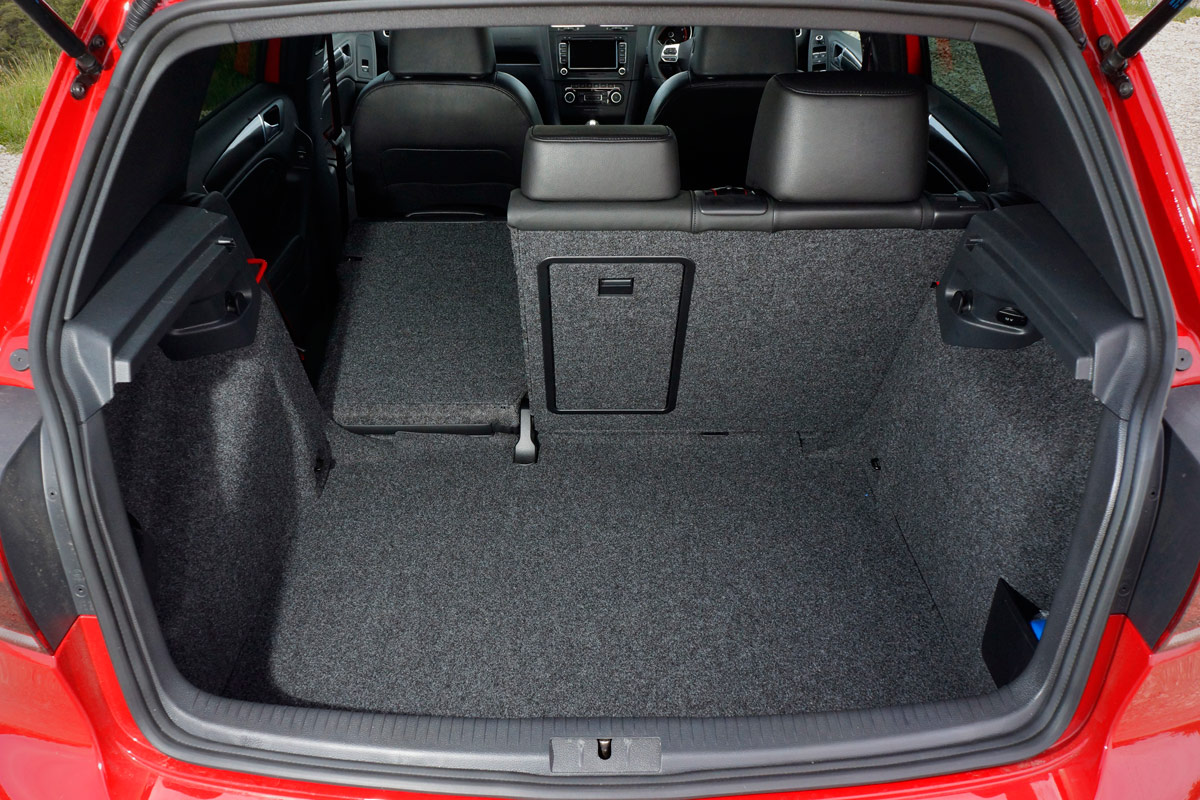 VW Golf GTI Edition 35 boot