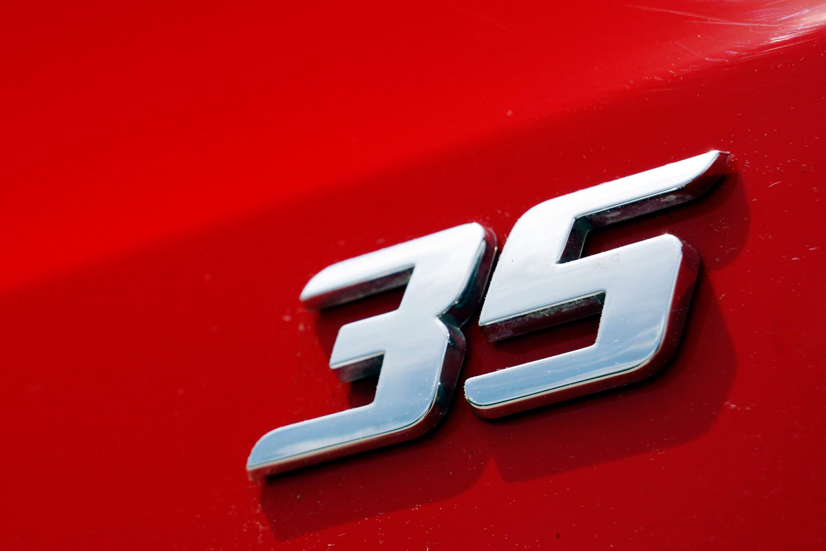 VW Golf GTI Edition 35 badge