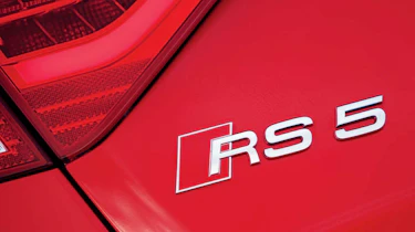 Audi RS5 badge
