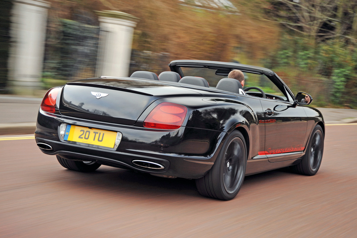 Bentley Continental Supersports Convertible rear