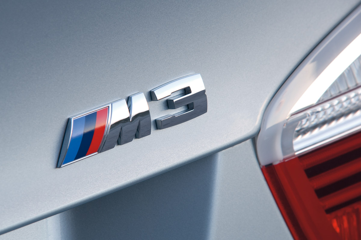 BMW M3 saloon badge