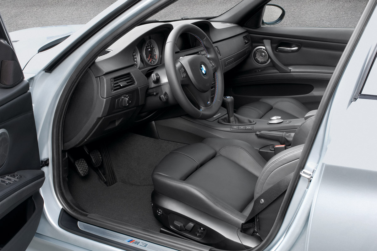 BMW M3 saloon interior