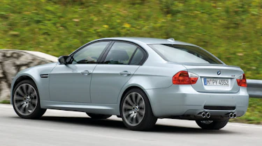 BMW M3 saloon rear