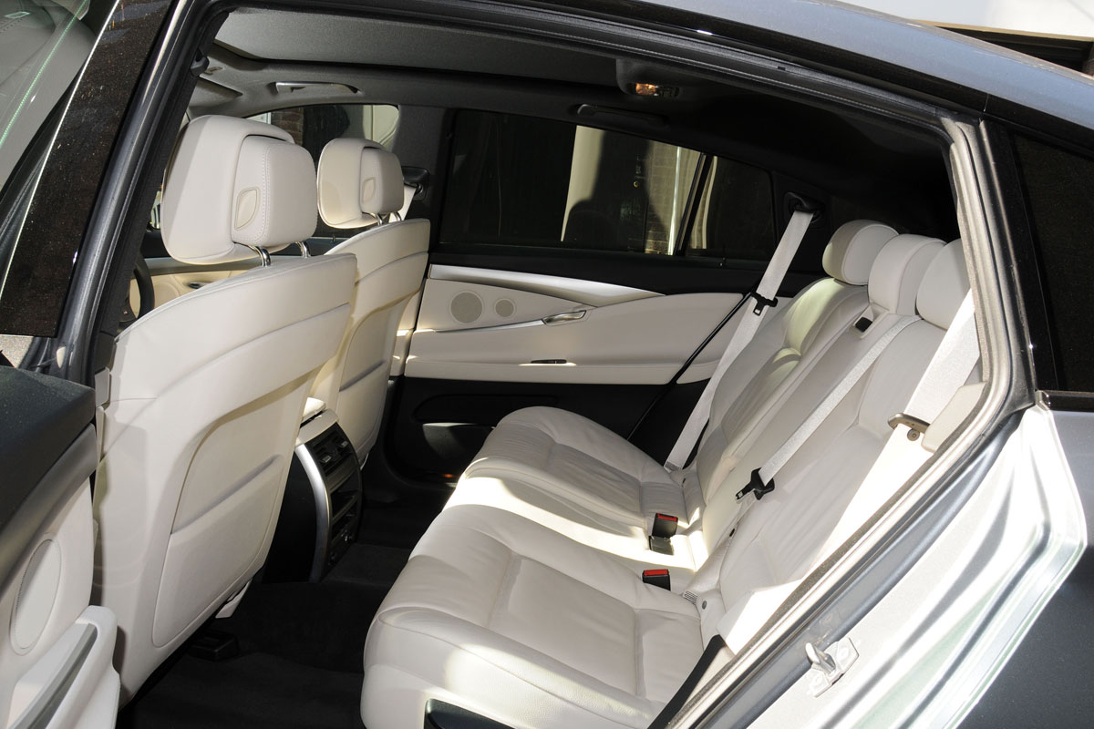 BMW 5 Series GT rear seats