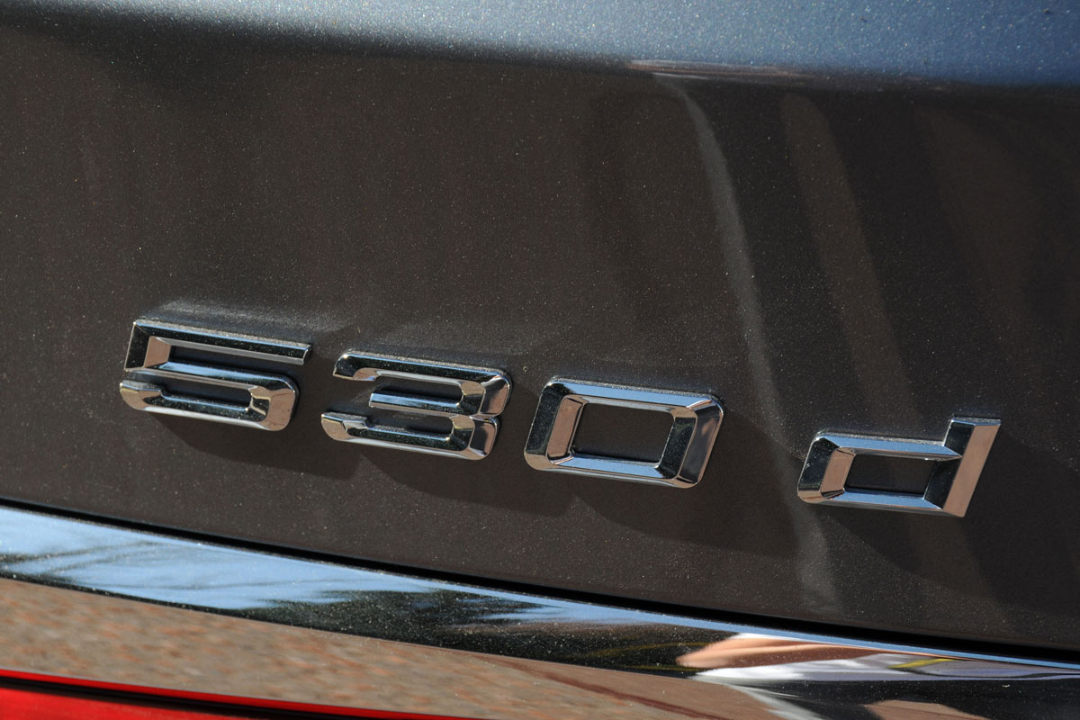 BMW 5 Series GT badge