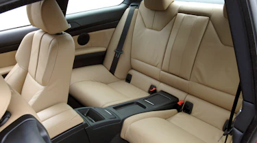 BMW M3 rear seats