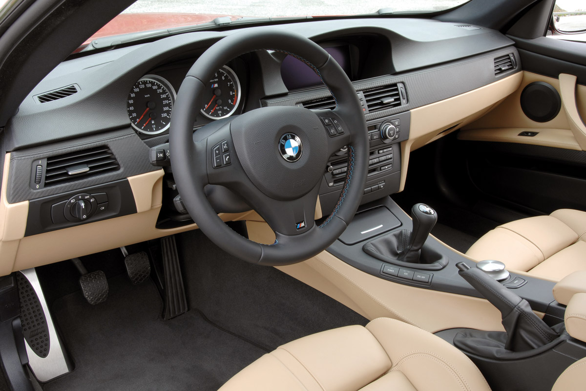 BMW M3 interior