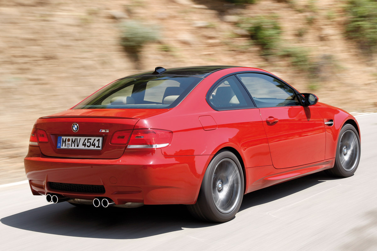 BMW M3 rear tracking