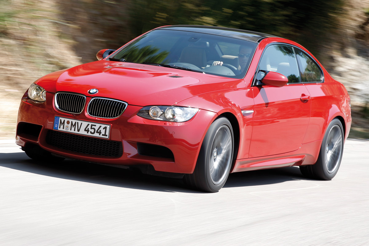 BMW M3 front tracking