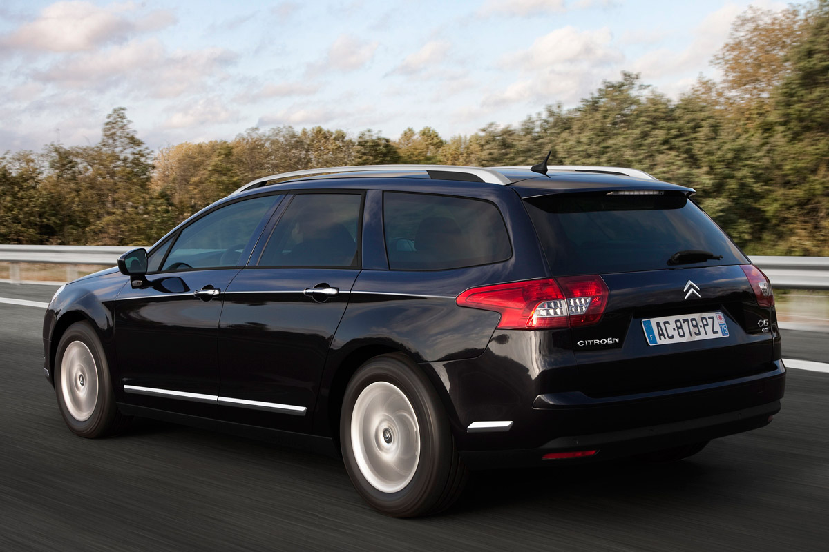 Citroen C5 Tourer rear tracking