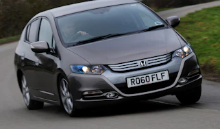 Honda Insight front cornering