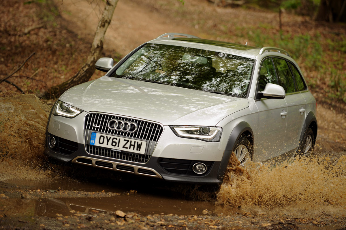 Audi A4 allroad front