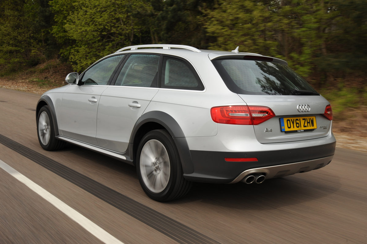 Audi A4 allroad rear tracking