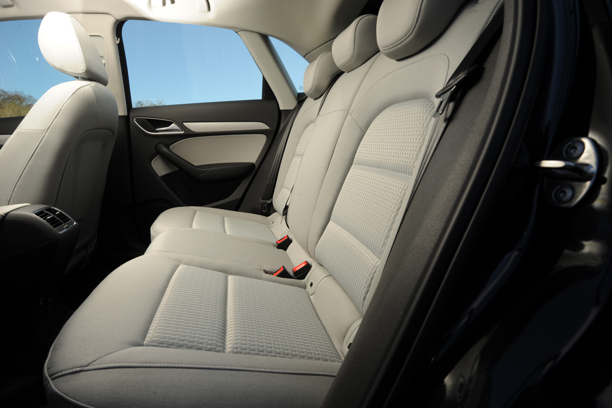Audi Q3 rear seats