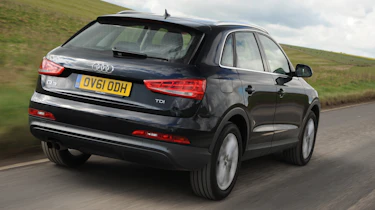 Audi Q3 rear tracking