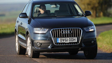 Audi Q3 front cornering