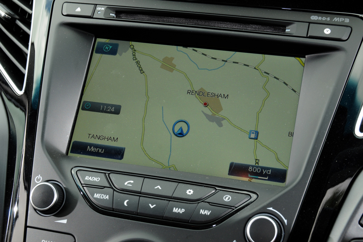 Hyundai i40 Tourer display