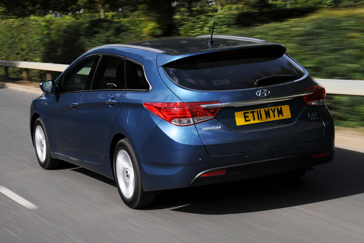 Hyundai i40 Tourer rear tracking
