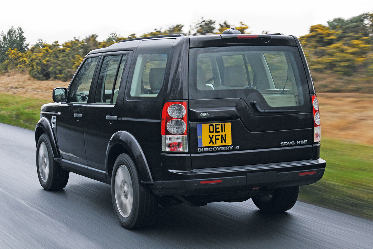 Land Rover Discovery 4 rear tracking