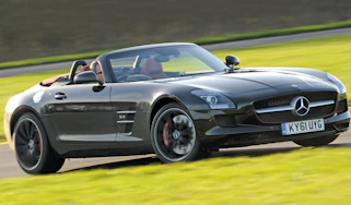 Mercedes SLS AMG Roadster front
