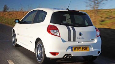 Renault Clio Renaultsport rear tracking