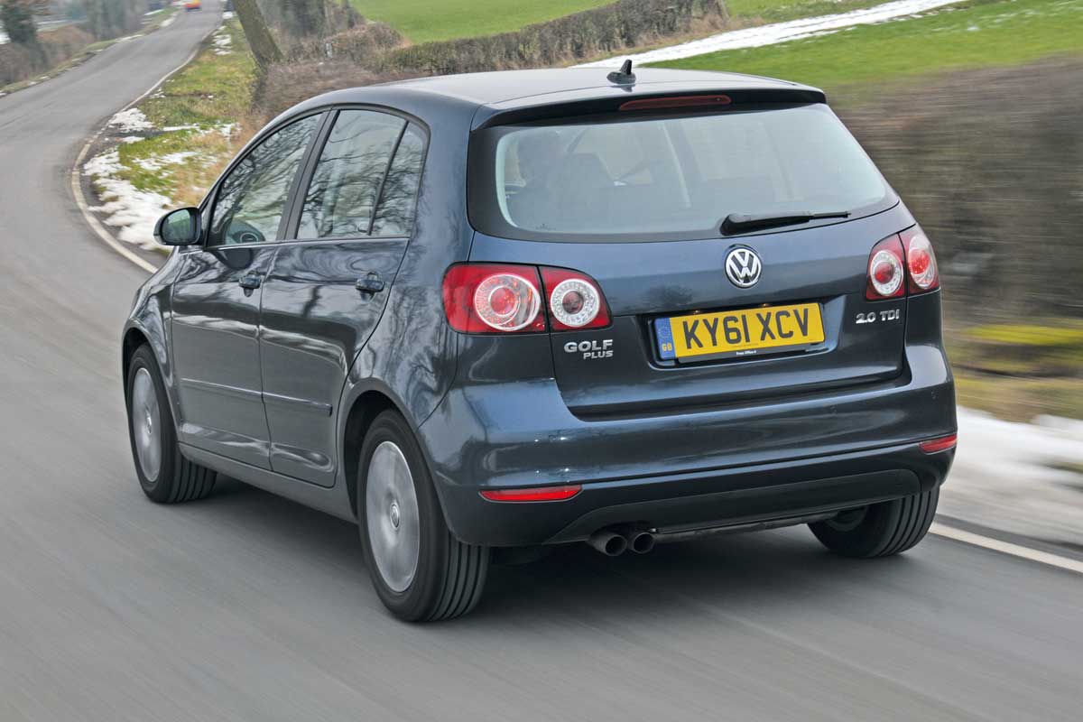 Volkswagen Golf Plus rear tracking
