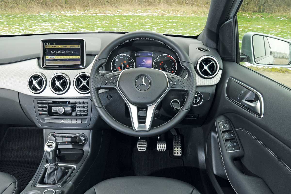 Mercedes B-Class interior